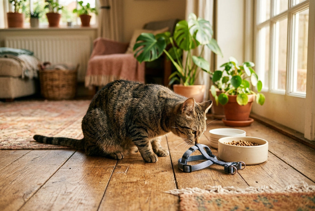How to Introduce a Cat to a Harness Without Rushing