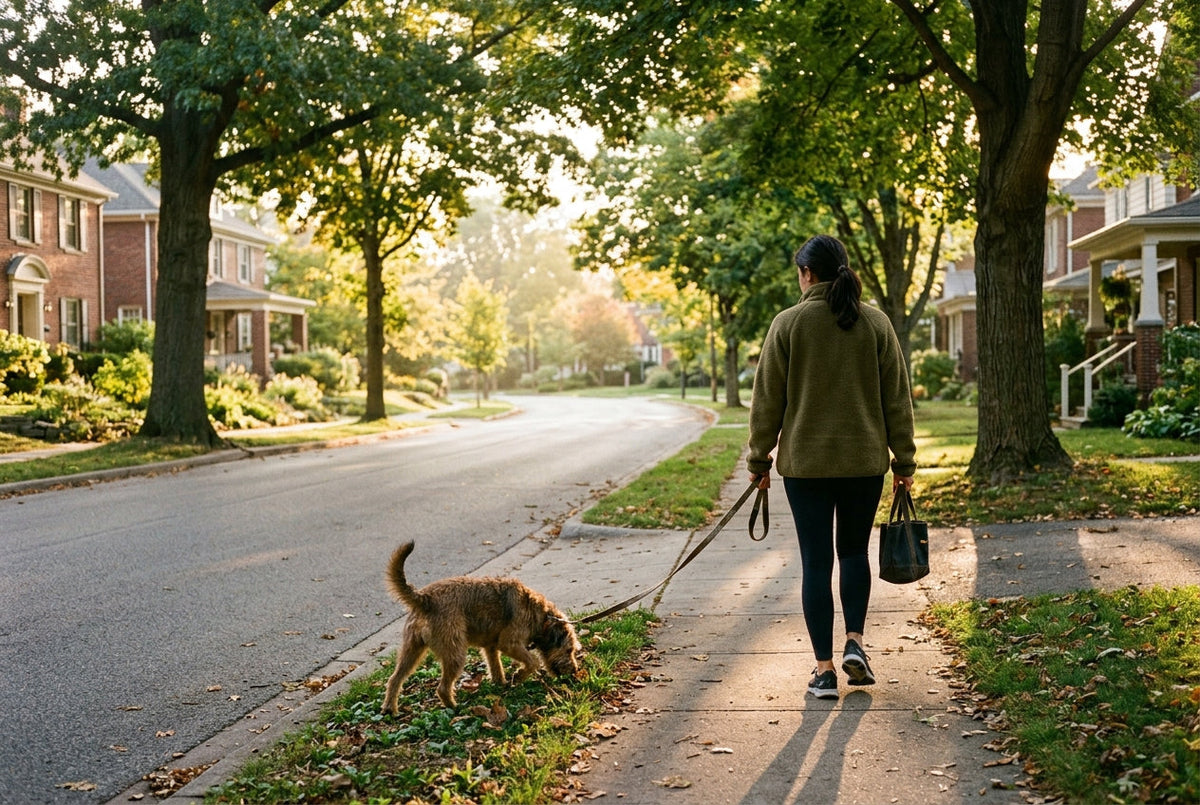 How Regular Walks Can Support a Better Pet Routine