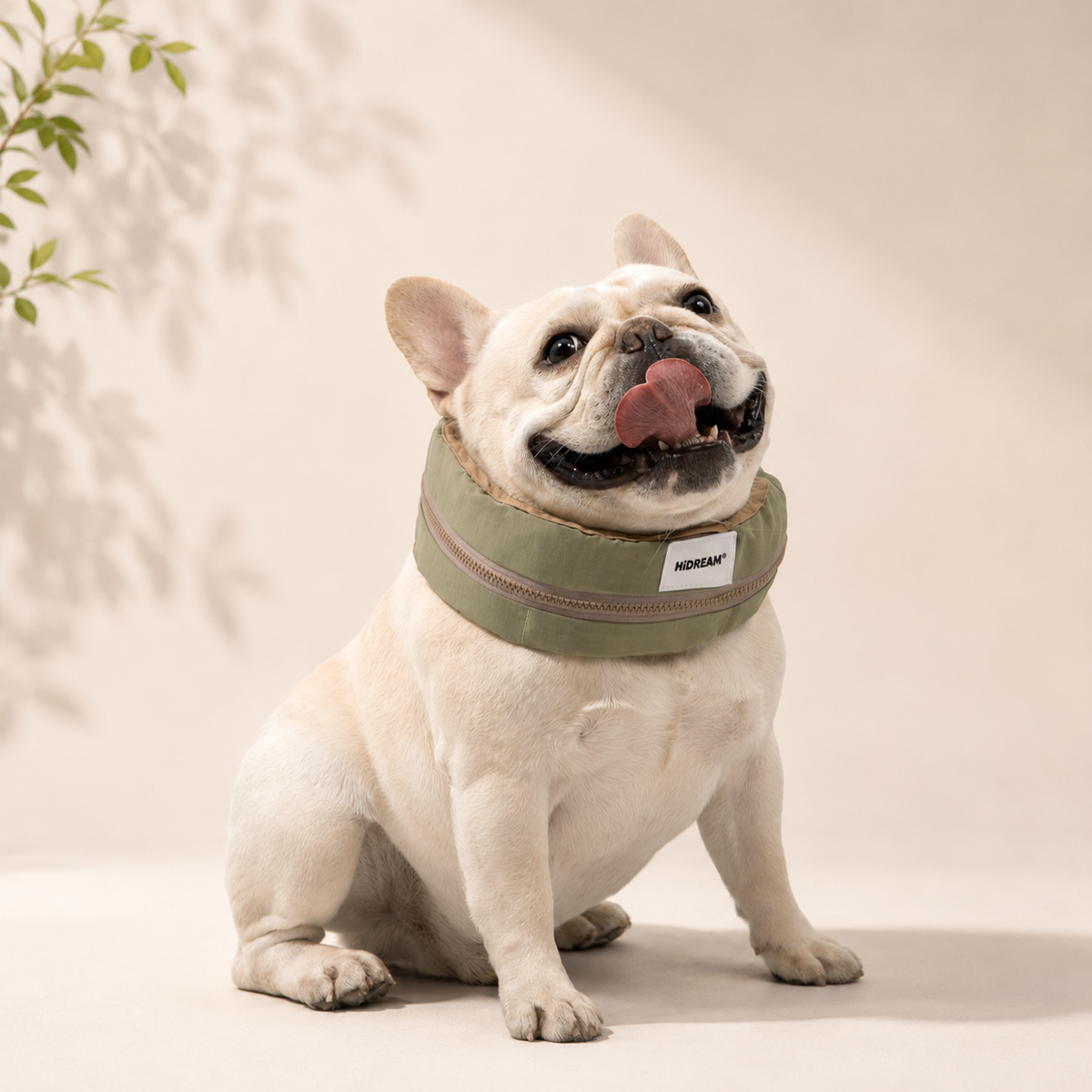 Olive Green dog cooling collar product image