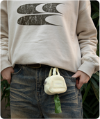 Butter Pudding dog-walking poop bag pouch worn at the waist