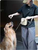Terracotta Brown Toast Training Treat Pouch used during dog training
