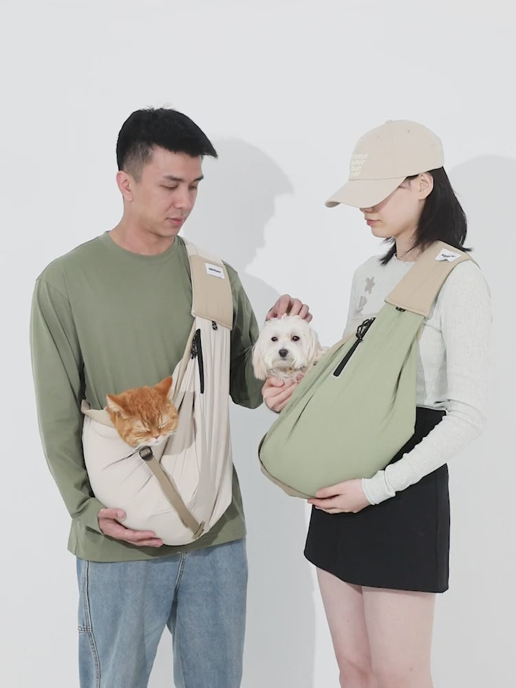 HD020016 Pet Travel Sling Tote English product video